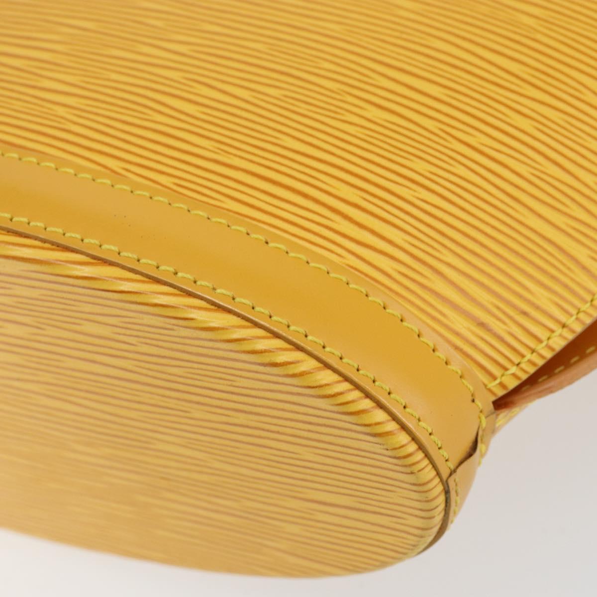 LOUIS VUITTON Epi Saint Jacques Poignees Long Bag Yellow M52339 LV Auth 152206