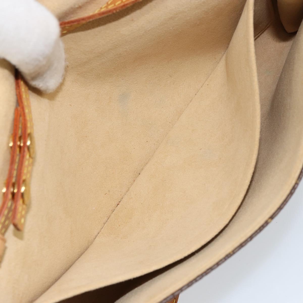 LOUIS VUITTON Monogram Pochette Twin GM Shoulder Bag M51852 LV Auth 152210