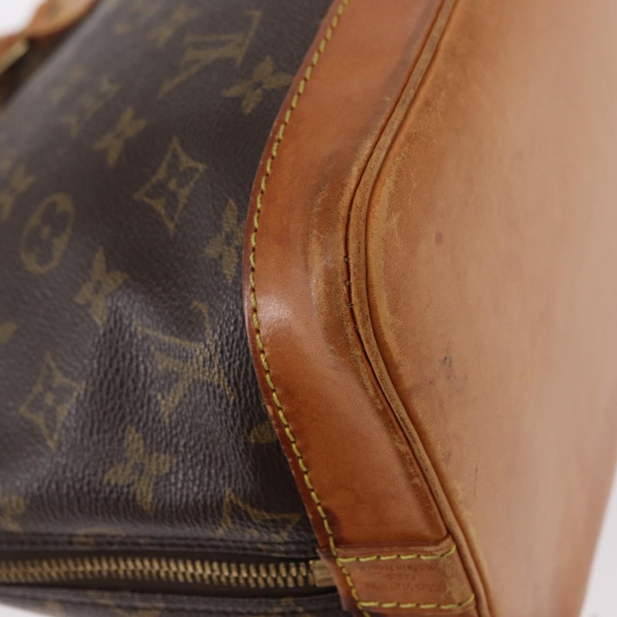 LOUIS VUITTON Monogram Alma Hand Bag M51130 LV Auth 152212