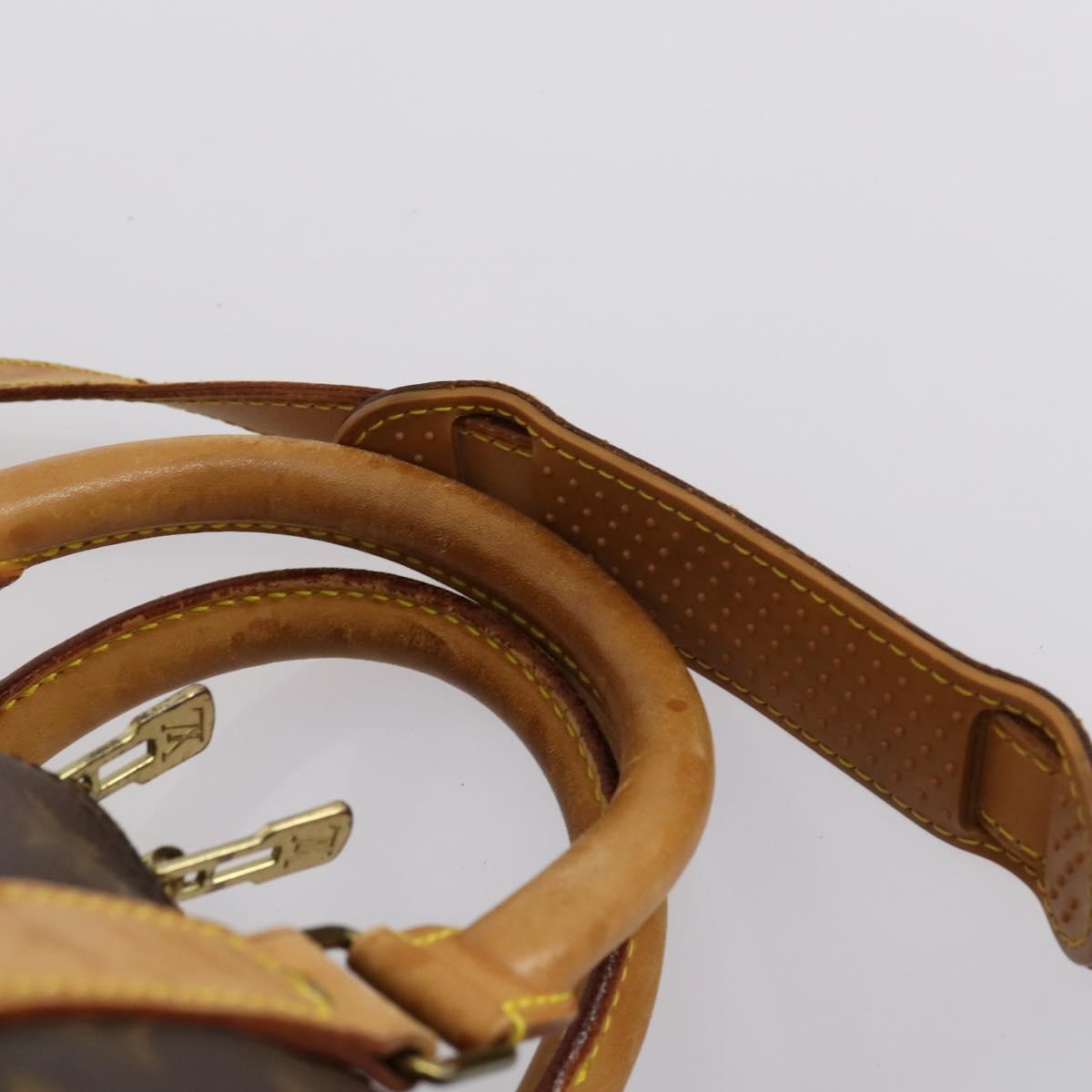 LOUIS VUITTON Monogram Keepall Bandouliere 55 Boston Bag M41414 LV Auth 152216