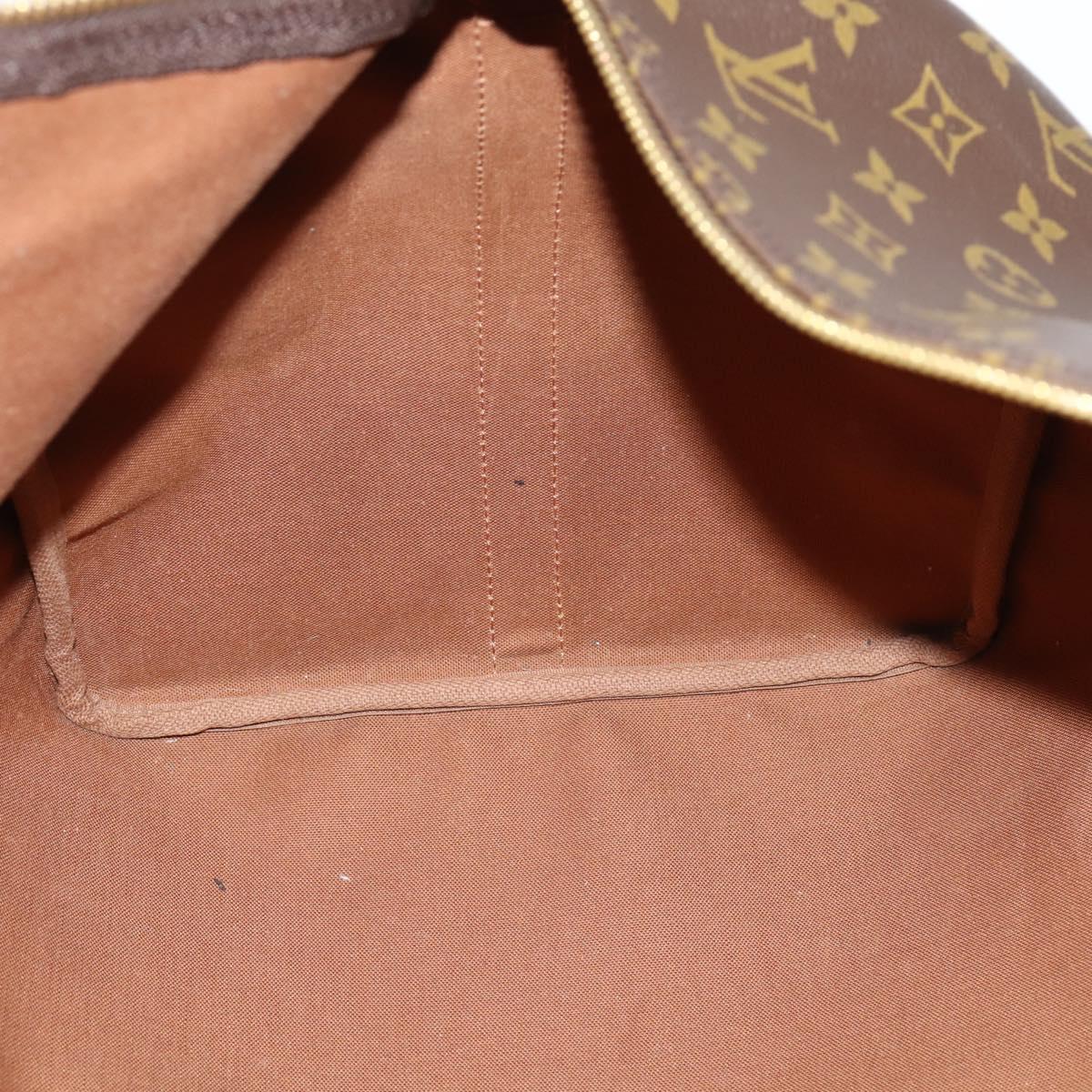 LOUIS VUITTON Monogram Keepall Bandouliere 55 Boston Bag M41414 LV Auth 152216