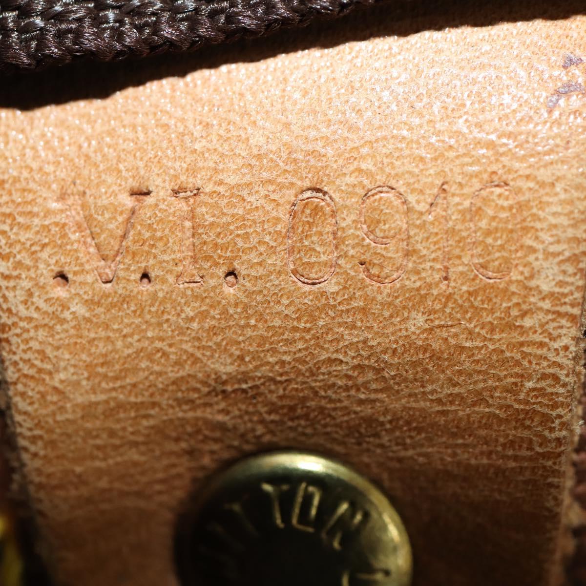 LOUIS VUITTON Monogram Keepall Bandouliere 55 Boston Bag M41414 LV Auth 152216