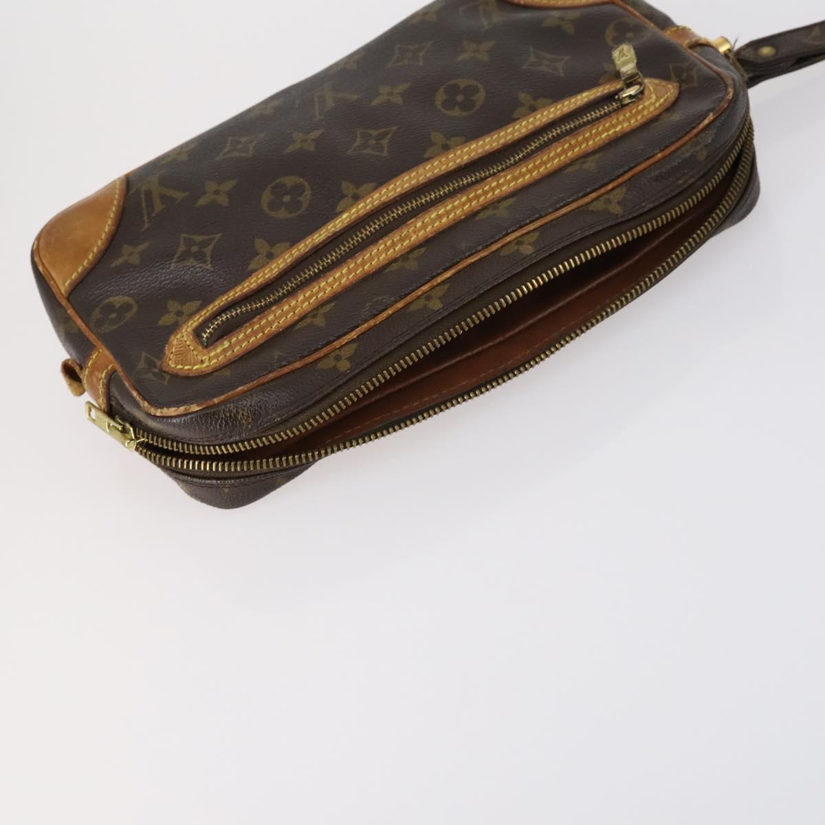 LOUIS VUITTON Monogram Clutch Bag 4 Set LV Auth 152221