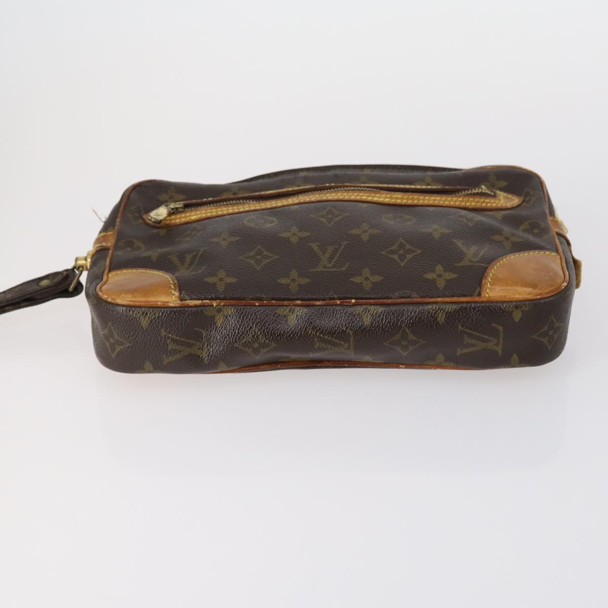 LOUIS VUITTON Monogram Clutch Bag 4 Set LV Auth 152221