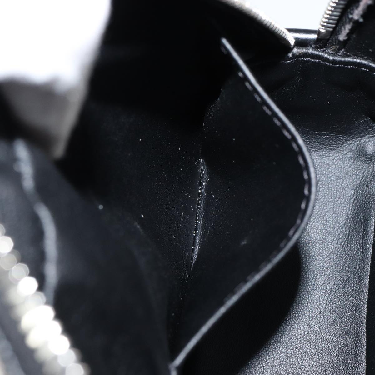 LOUIS VUITTON Damier Graphite Trousse Toilette PM Clutch Bag N47522 Auth 152238