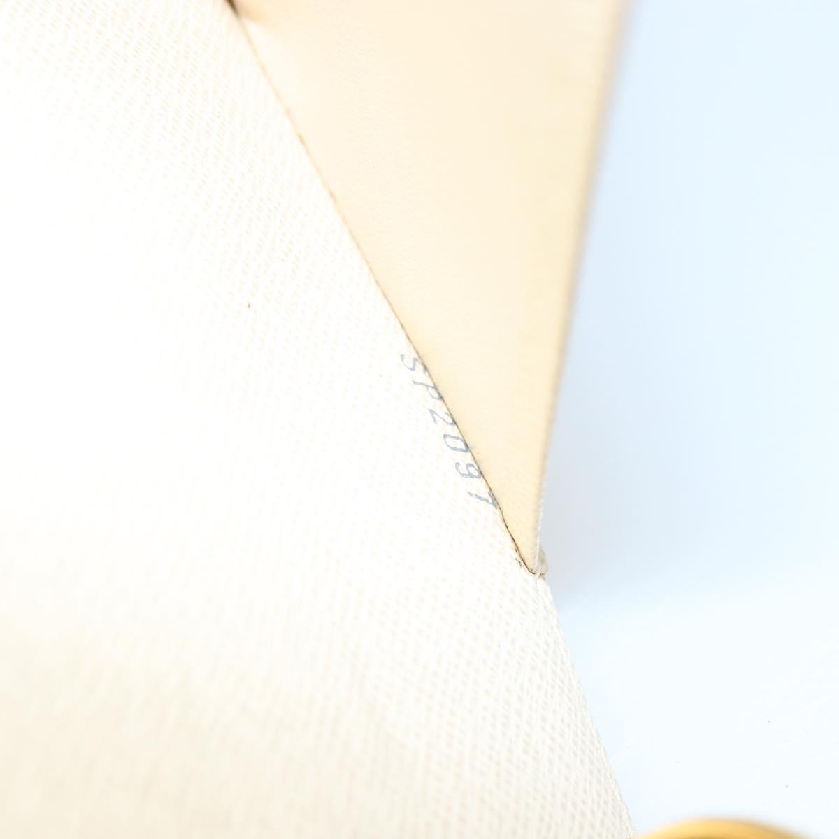 LOUIS VUITTON Damier Azur Agenda MM Day Planner Cover R20707 LV Auth 152240