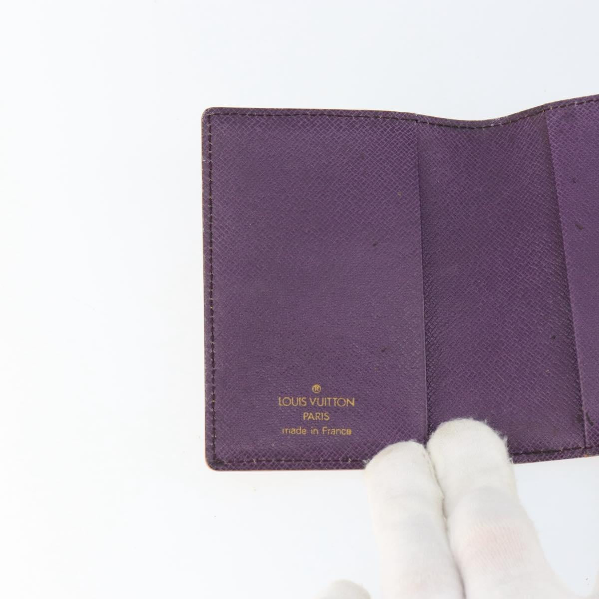 LOUIS VUITTON Epi Agenda Mini Day Planner Cover Yellow R20059 Auth 152242