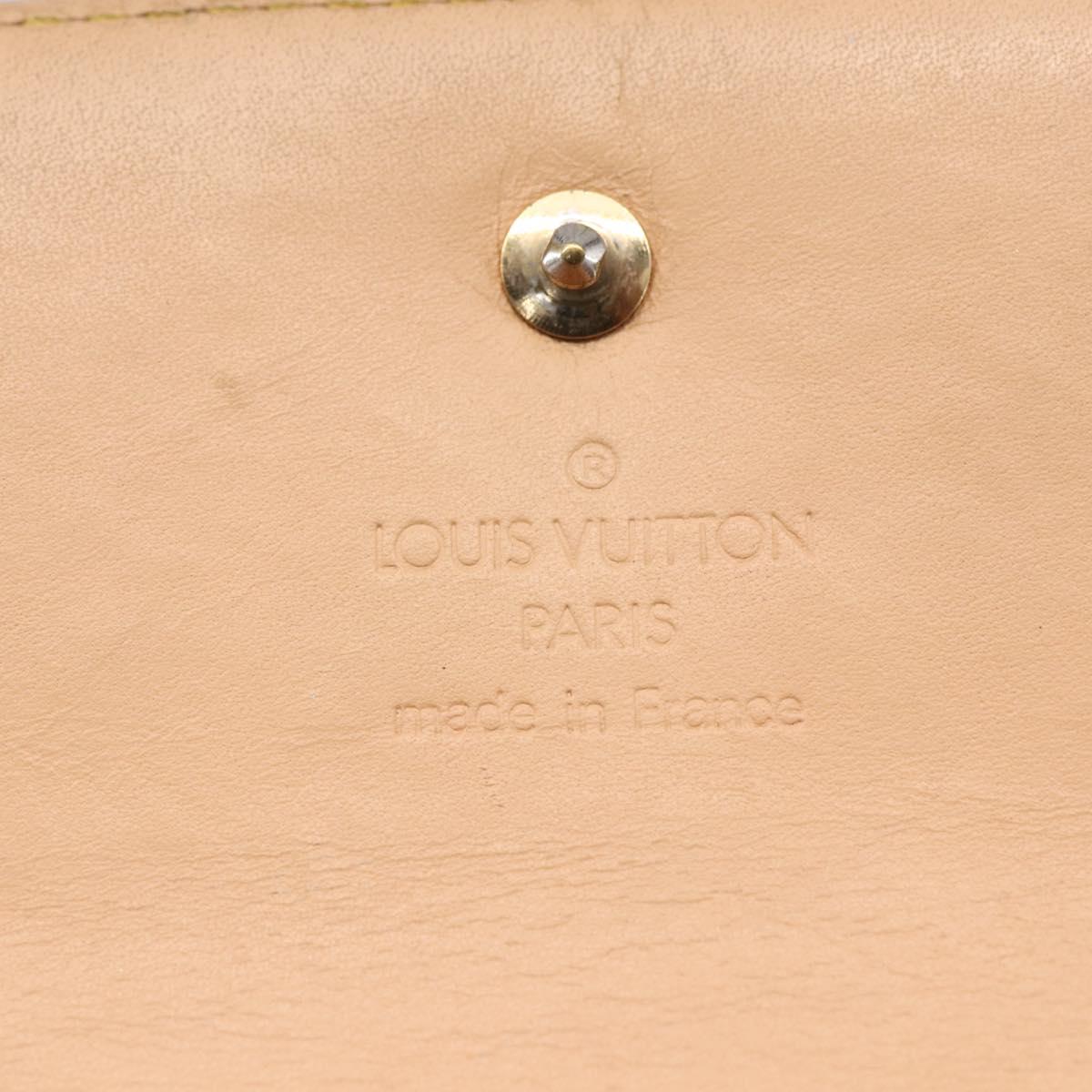 LOUIS VUITTON Multicolor Porte Tresor International Wallet M92659 Auth 152244
