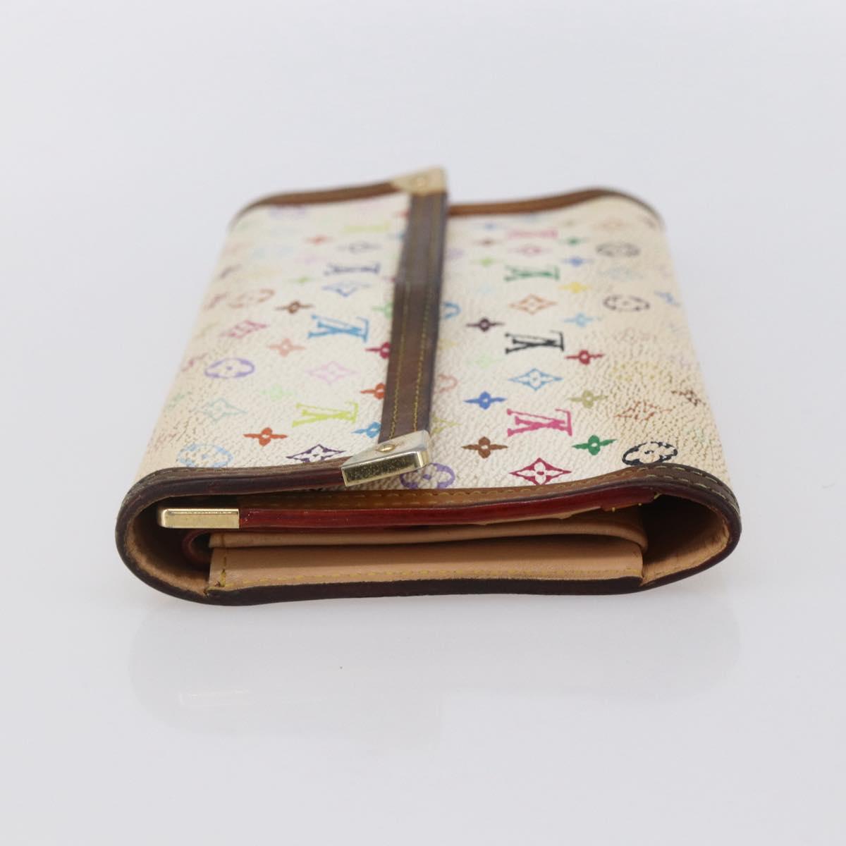 LOUIS VUITTON Multicolor Porte Tresor International Wallet M92659 Auth 152244