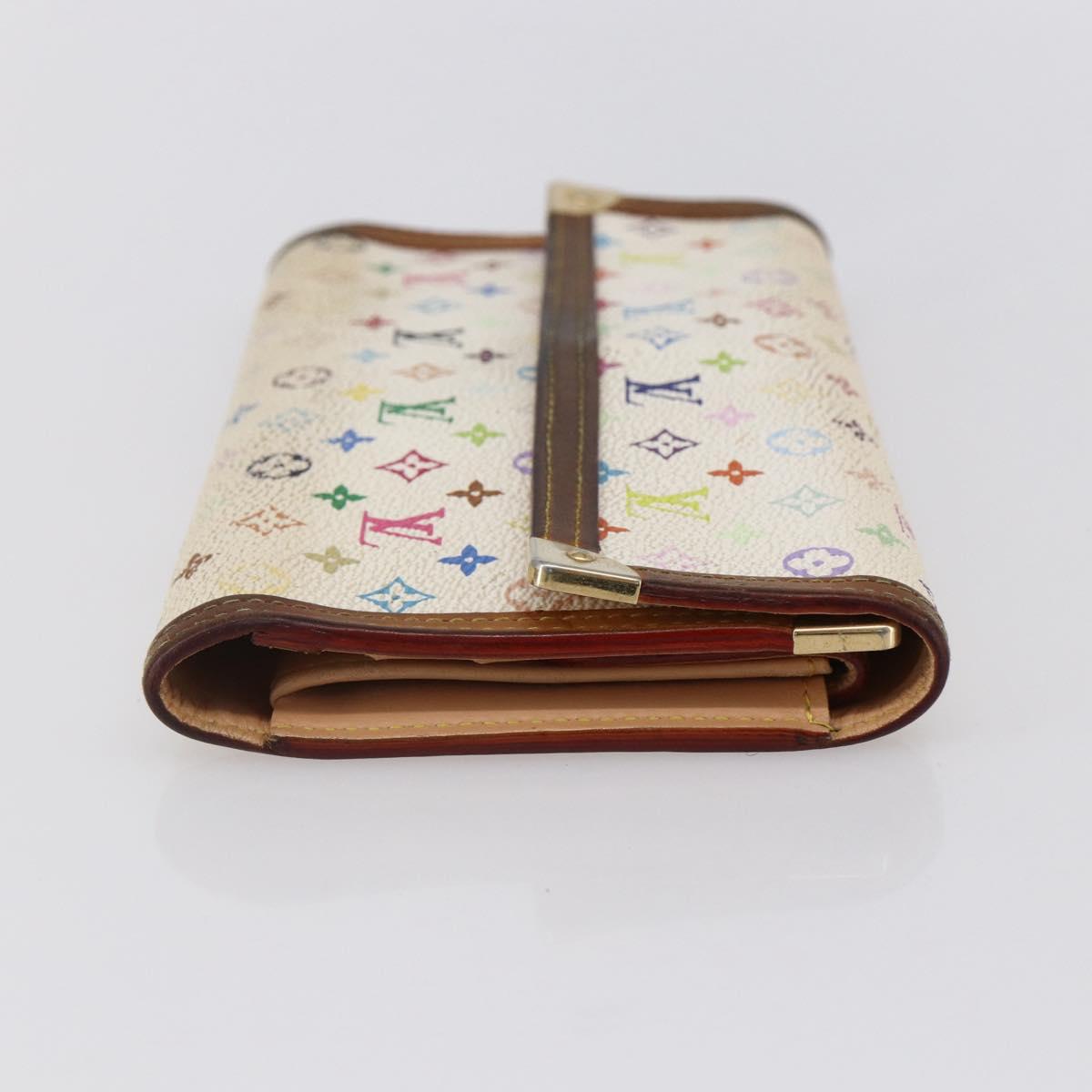 LOUIS VUITTON Multicolor Porte Tresor International Wallet M92659 Auth 152244