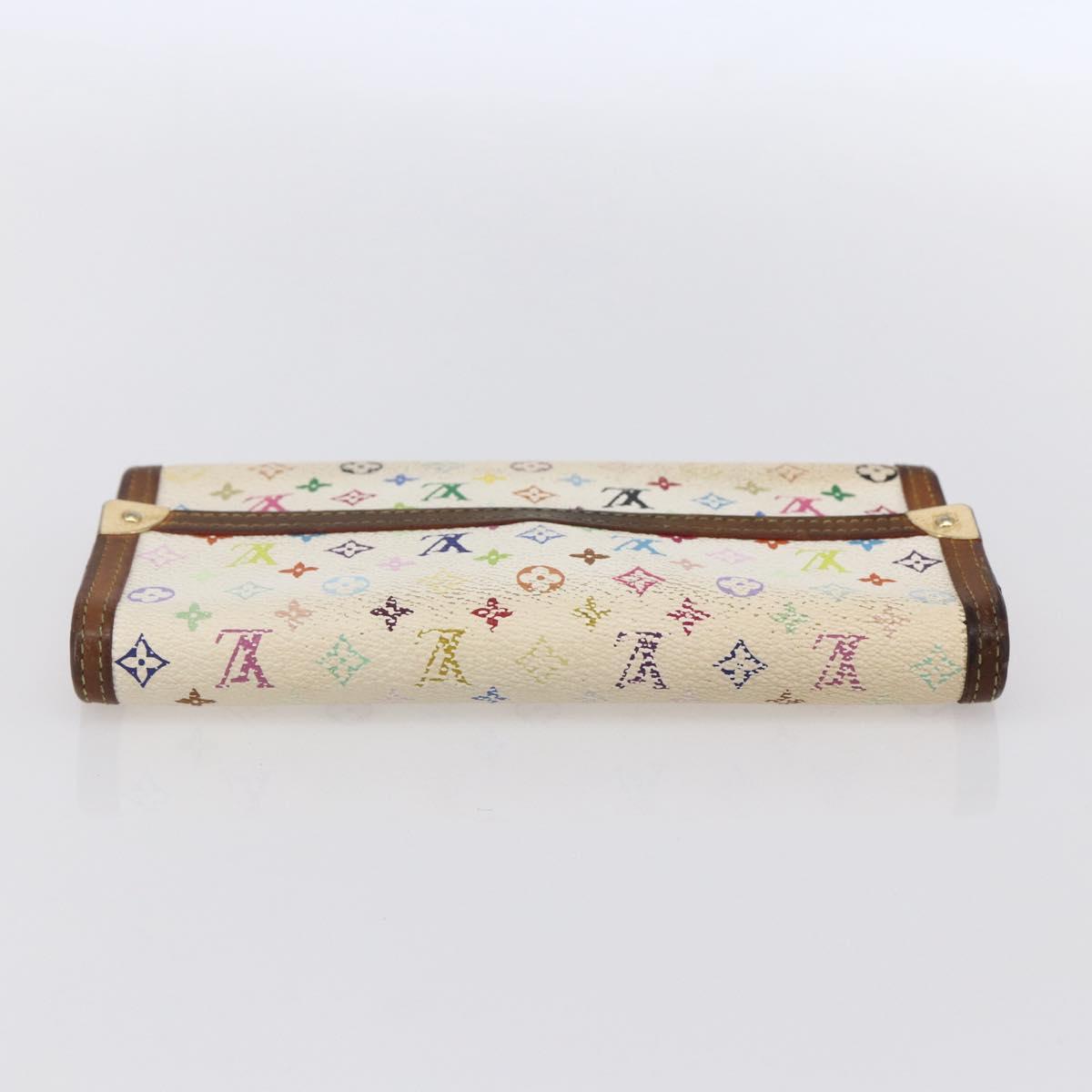 LOUIS VUITTON Multicolor Porte Tresor International Wallet M92659 Auth 152244