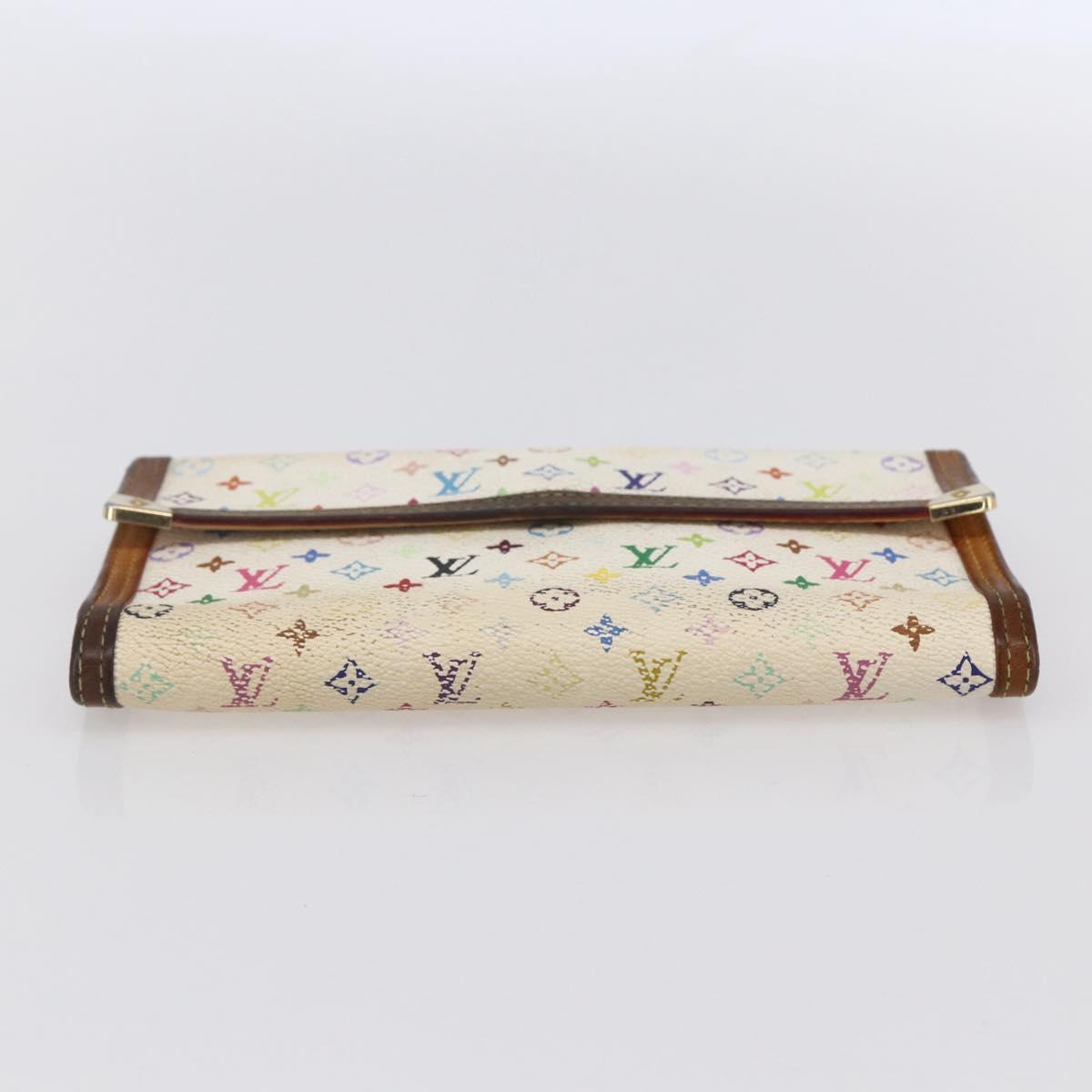 LOUIS VUITTON Multicolor Porte Tresor International Wallet M92659 Auth 152244