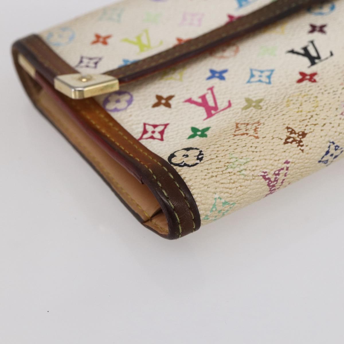 LOUIS VUITTON Multicolor Porte Tresor International Wallet M92659 Auth 152244