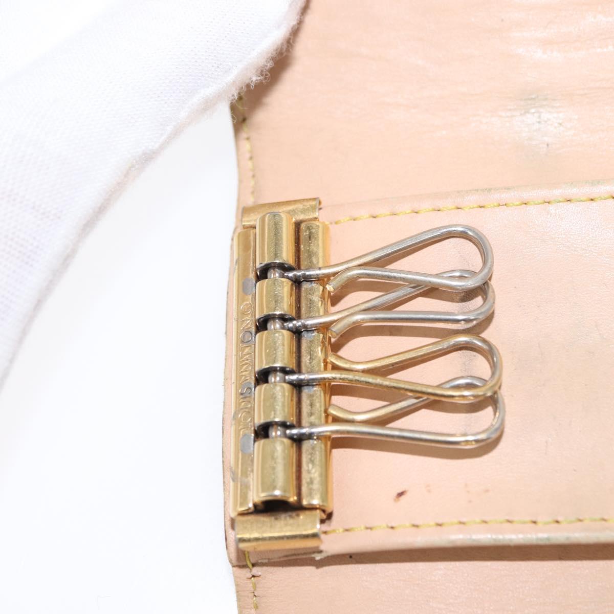 LOUIS VUITTON Monogram Multicolor Multicles 4 Key Case Black M93732 Auth 152246