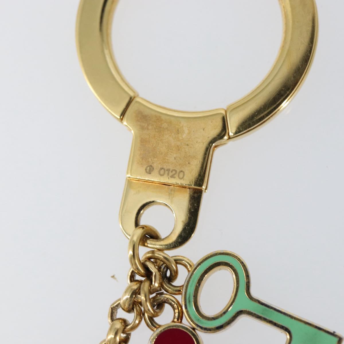 LOUIS VUITTON Porte Cles Pretty Charm metal Multicolor M66145 LV Auth 152247V