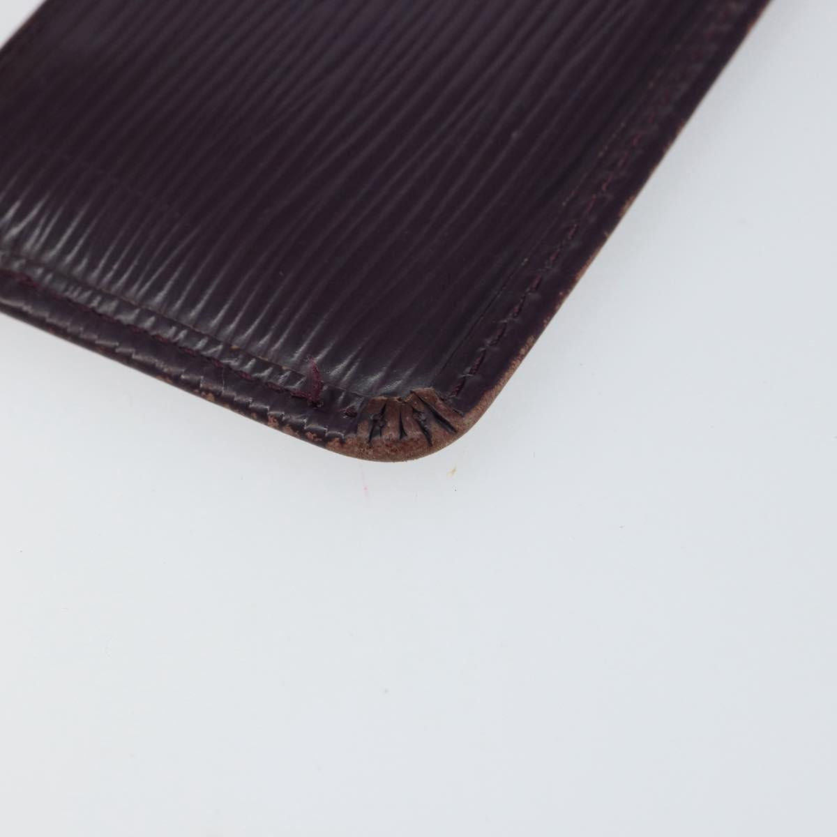 LOUIS VUITTON Epi Pochette Cles NM Coin Purse Purple M6660K LV Auth 152249