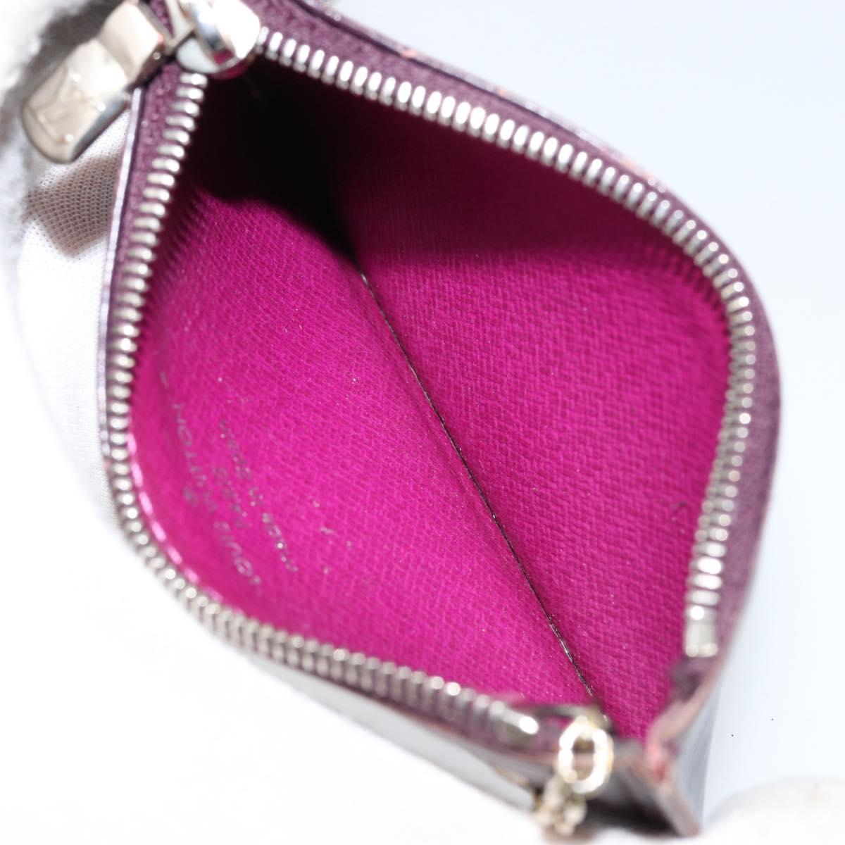 LOUIS VUITTON Epi Pochette Cles NM Coin Purse Purple M6660K LV Auth 152249