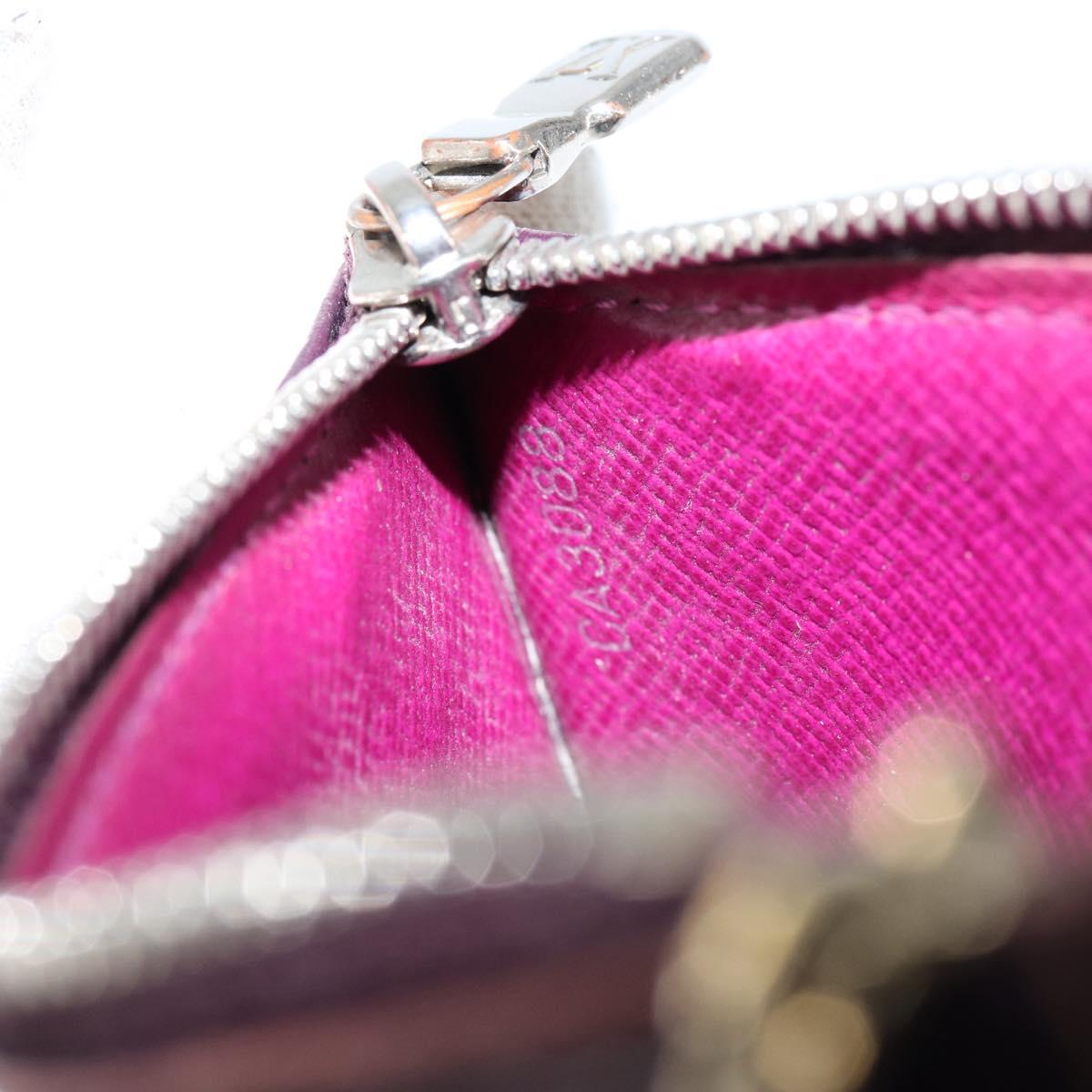 LOUIS VUITTON Epi Pochette Cles NM Coin Purse Purple M6660K LV Auth 152249