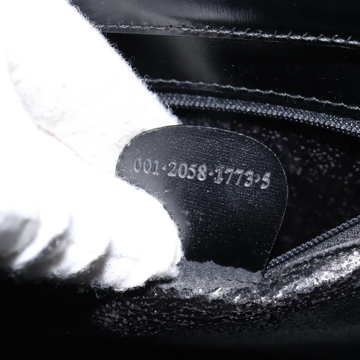 GUCCI Tote Bag Vinyl Black 001 2058 1773 5 Auth 152253