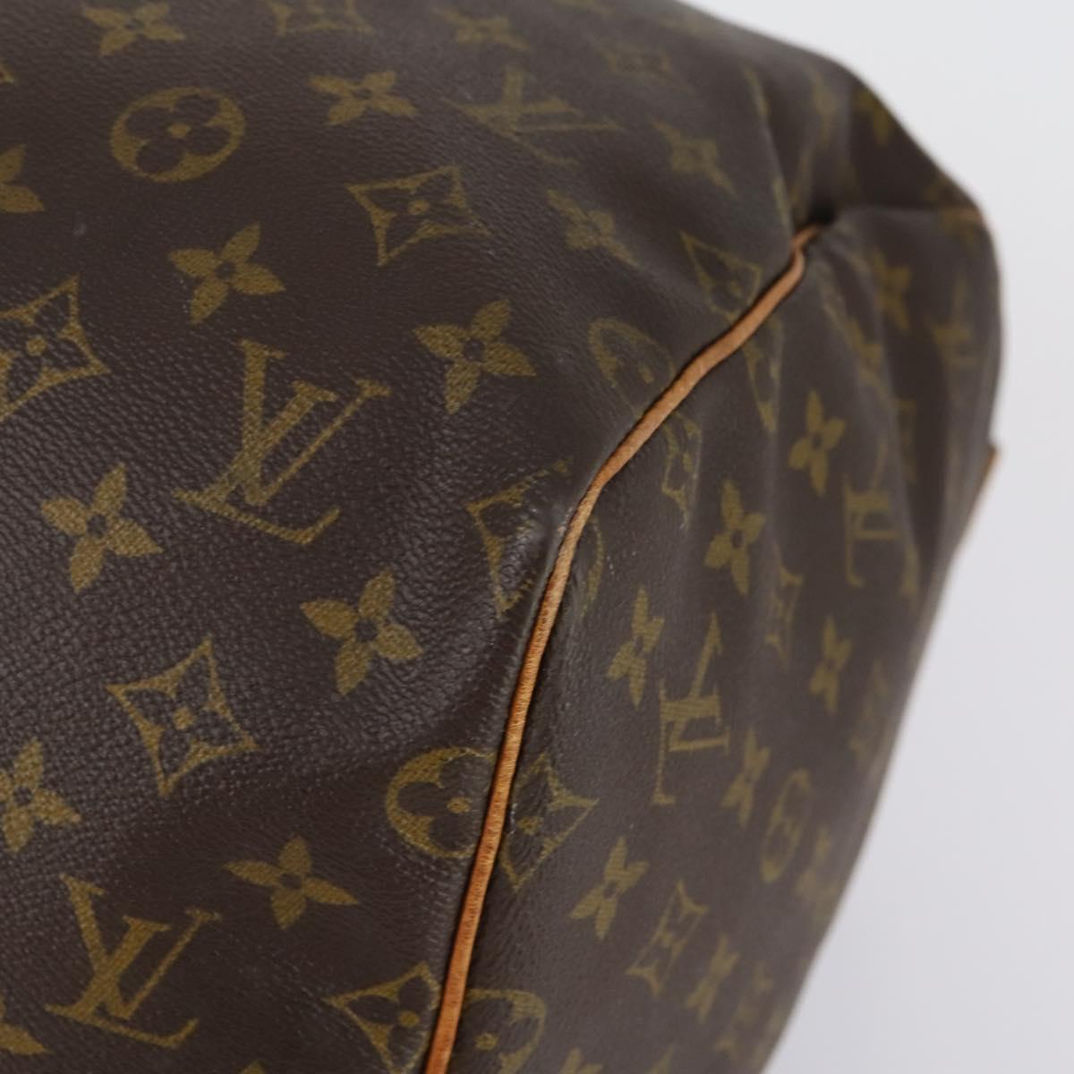LOUIS VUITTON Monogram Keepall 55 Boston Bag M41424 LV Auth 152269