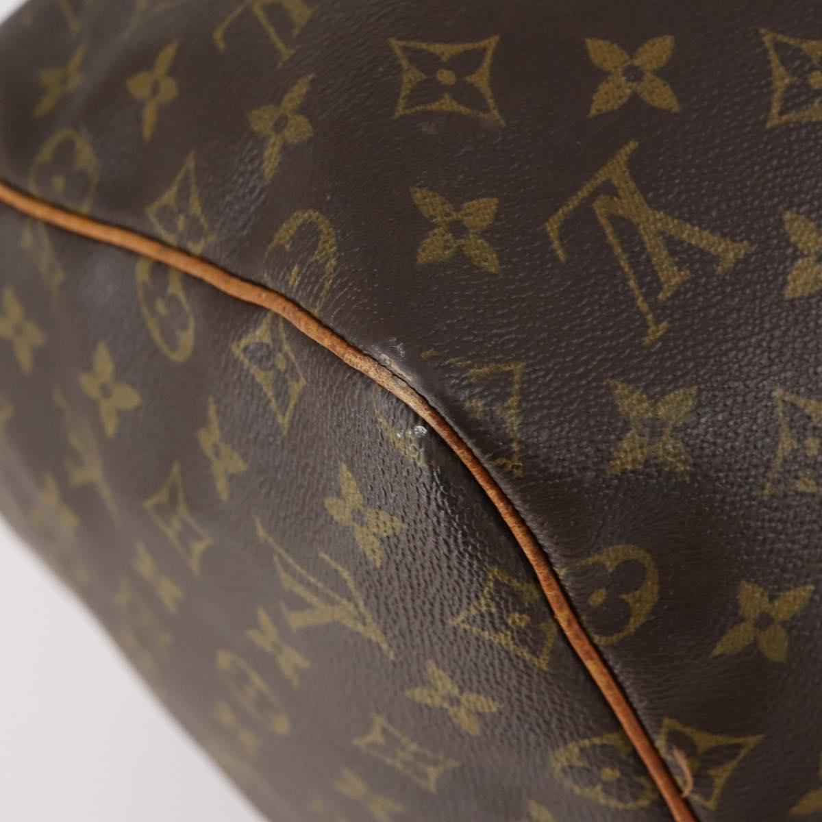 LOUIS VUITTON Monogram Keepall 55 Boston Bag M41424 LV Auth 152269