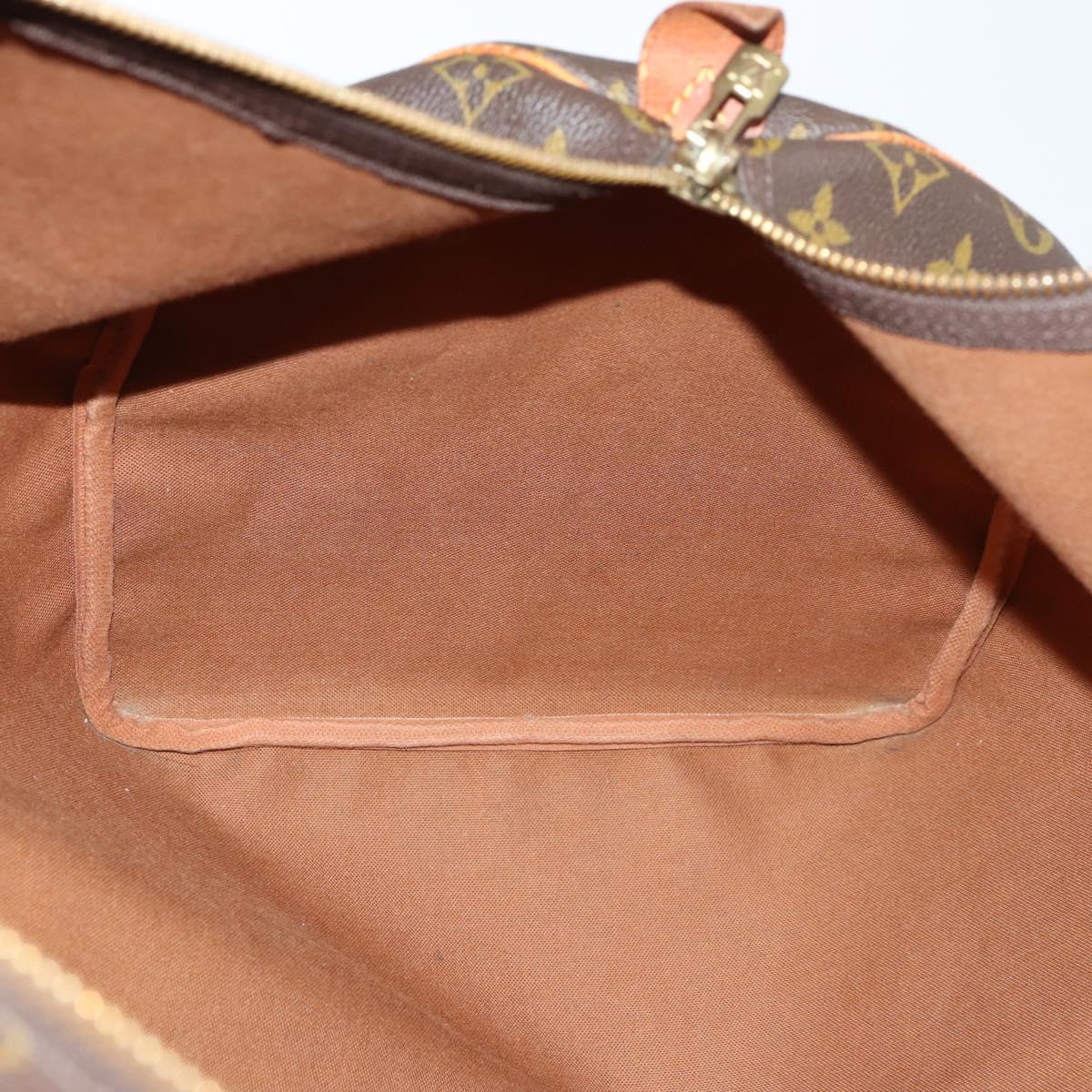 LOUIS VUITTON Monogram Keepall 55 Boston Bag M41424 LV Auth 152269