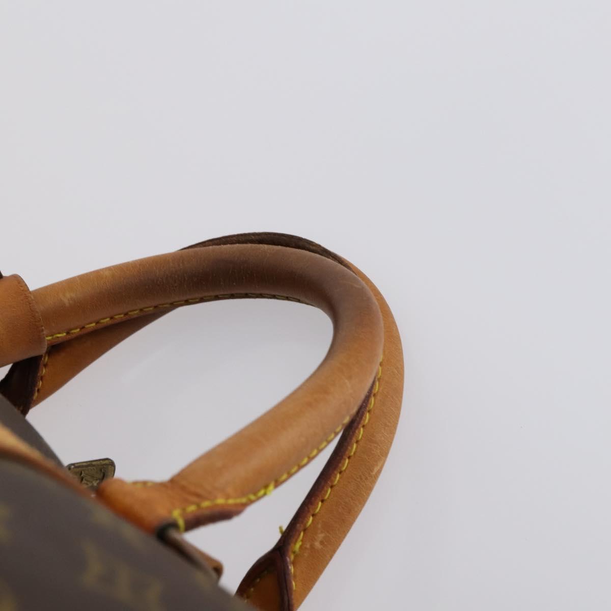 LOUIS VUITTON Monogram Keepall 55 Boston Bag M41424 LV Auth 152269