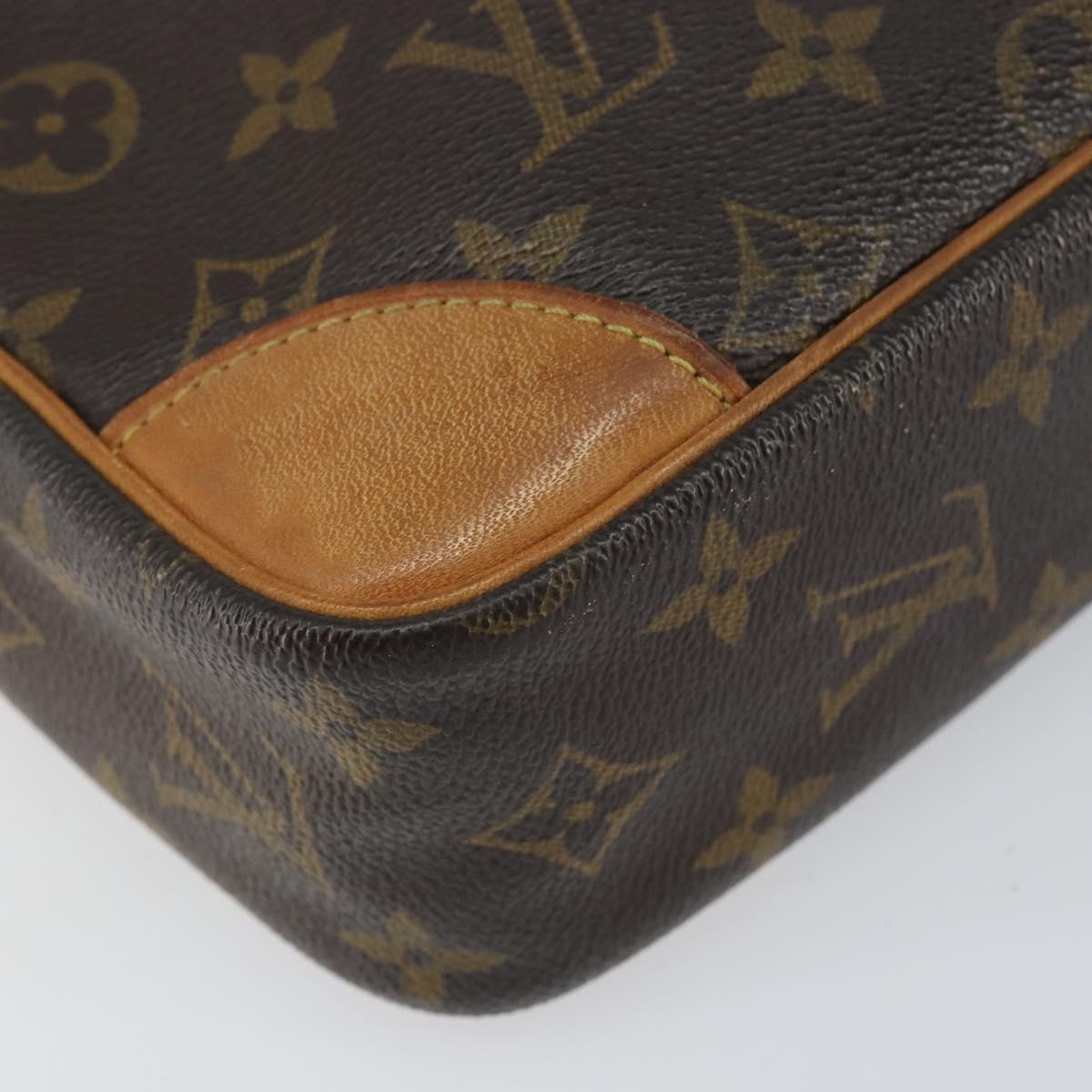 LOUIS VUITTON Monogram Compiegne 28 Clutch Bag M51845 LV Auth 152270