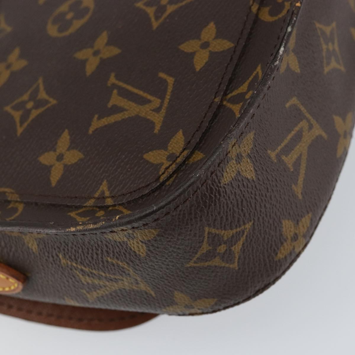 LOUIS VUITTON Monogram Saint Cloud PM Shoulder Bag M51244 LV Auth 152272