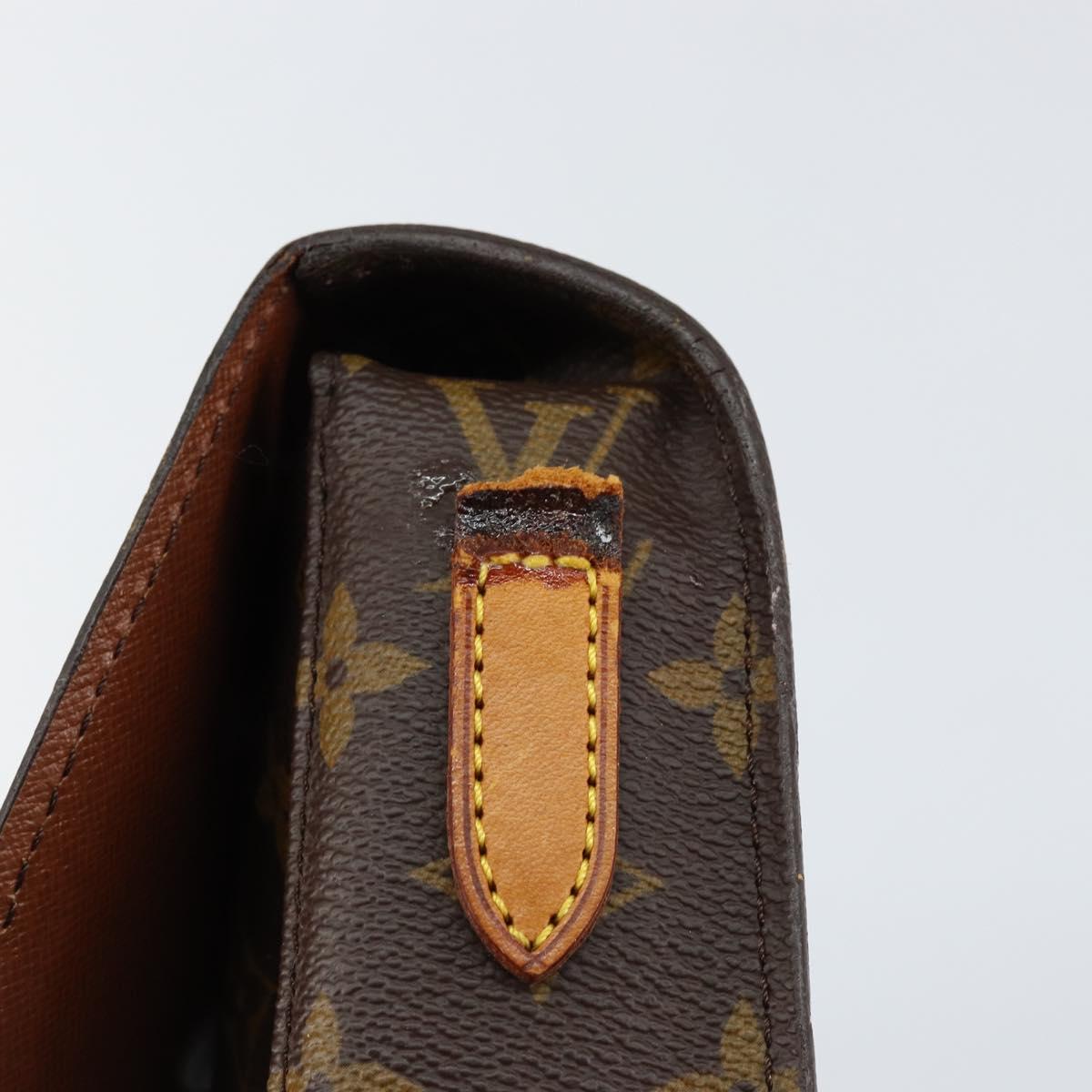 LOUIS VUITTON Monogram Saint Cloud PM Shoulder Bag M51244 LV Auth 152272