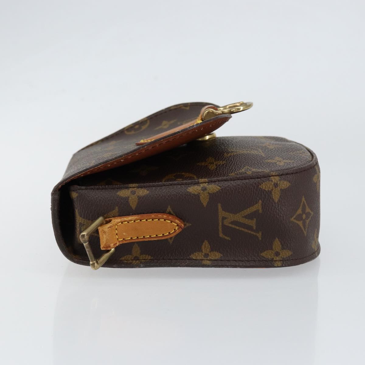 LOUIS VUITTON Monogram Saint Cloud PM Shoulder Bag M51244 LV Auth 152272