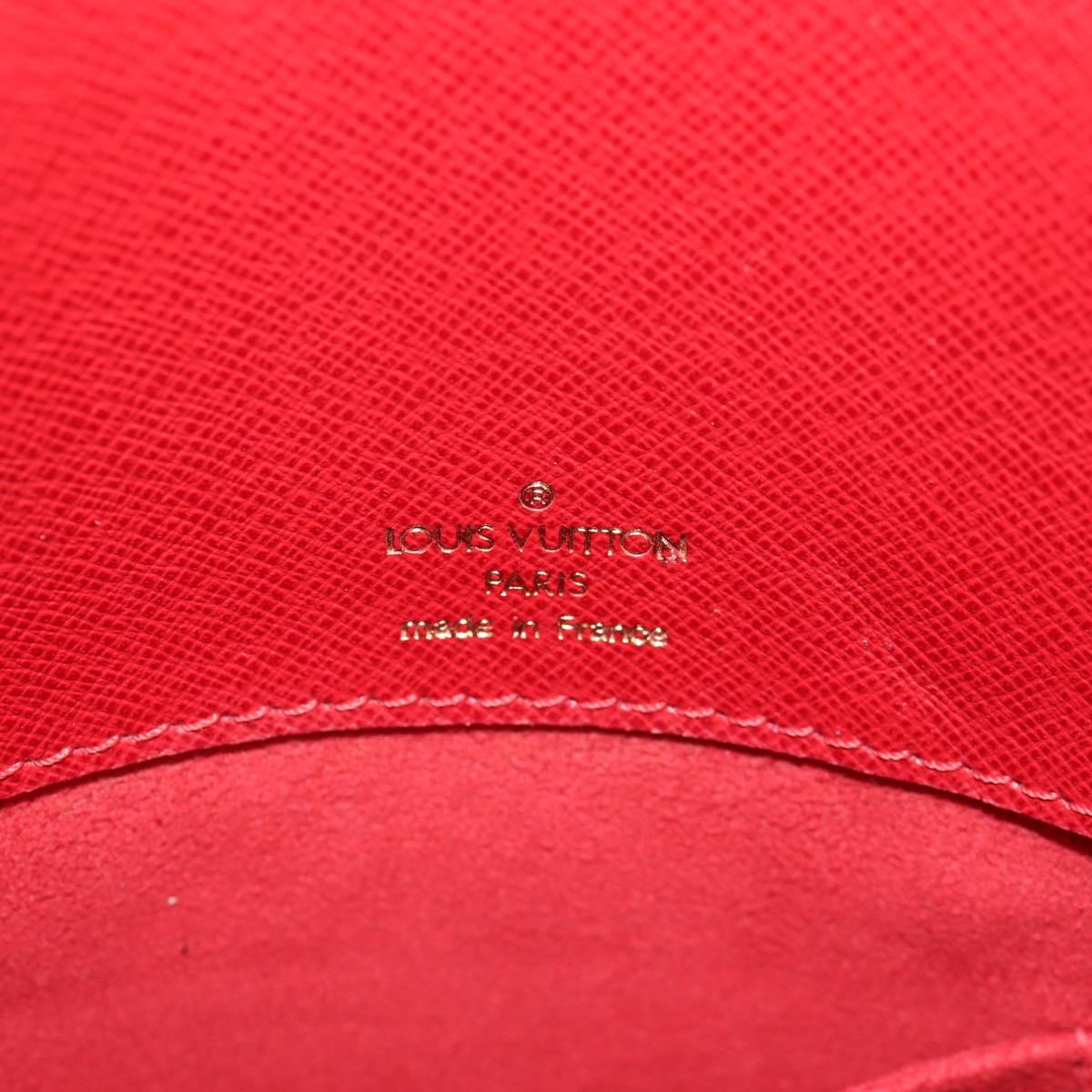 LOUIS VUITTON Epi Musette Shoulder Bag SPO Red LV Auth 152281V