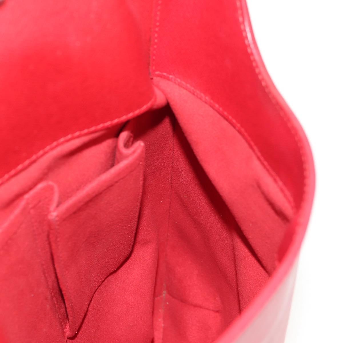 LOUIS VUITTON Epi Musette Shoulder Bag SPO Red LV Auth 152281V