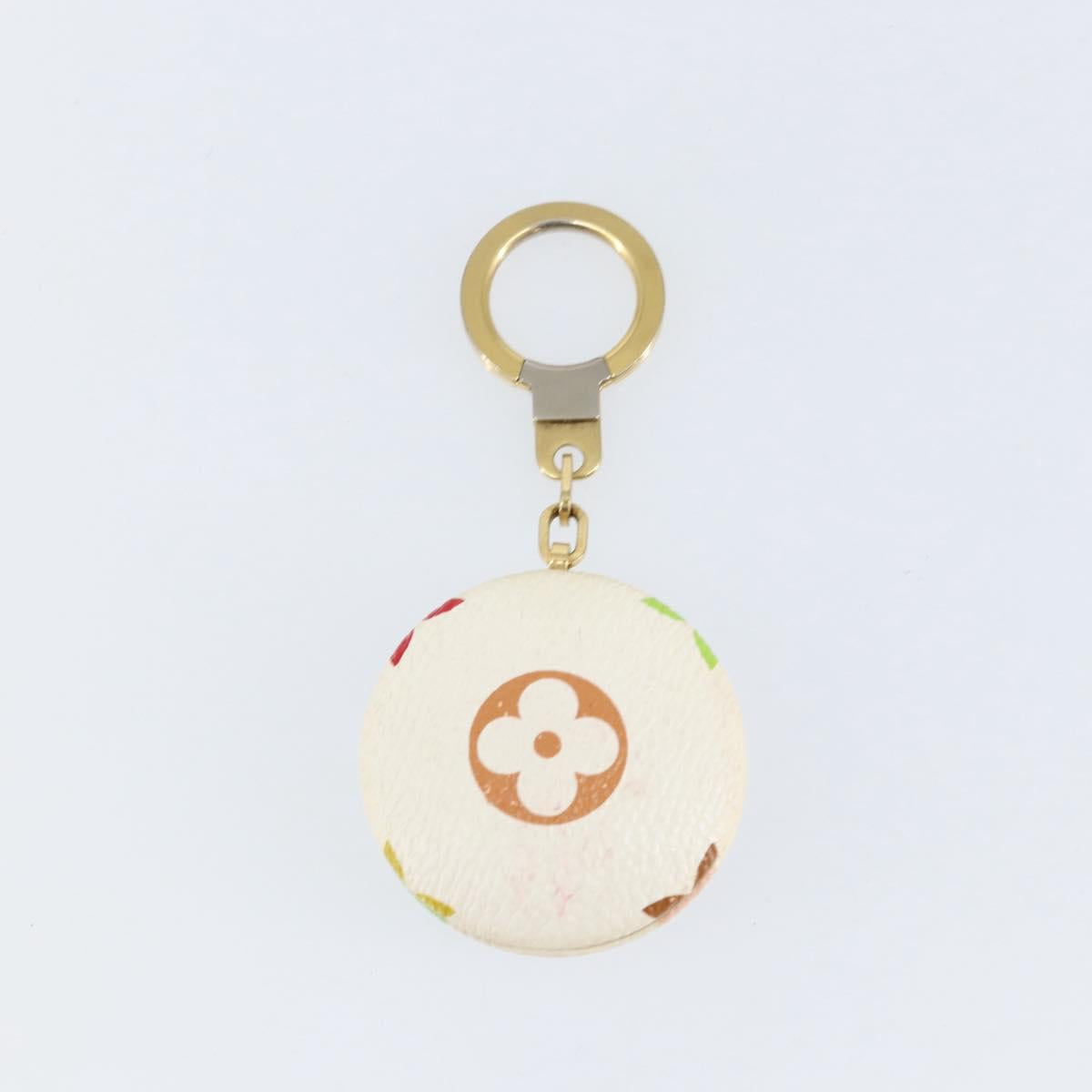 LOUIS VUITTON Monogram Multicolor Astropill Charm White M51911 LV Auth 152282
