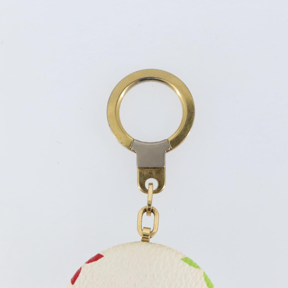 LOUIS VUITTON Monogram Multicolor Astropill Charm White M51911 LV Auth 152282