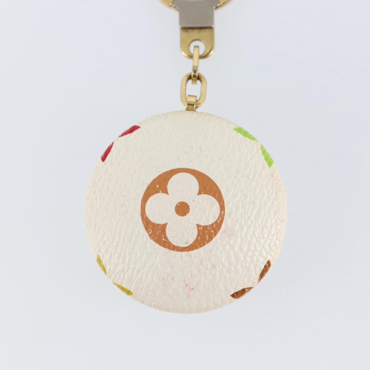 LOUIS VUITTON Monogram Multicolor Astropill Charm White M51911 LV Auth 152282