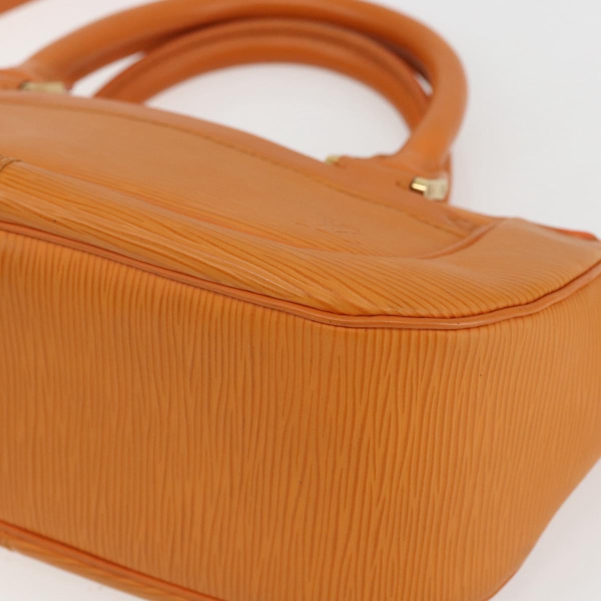 LOUIS VUITTON Epi Danura PM Bag 2Way Orange Mandarin M5891H LV Auth 152286V