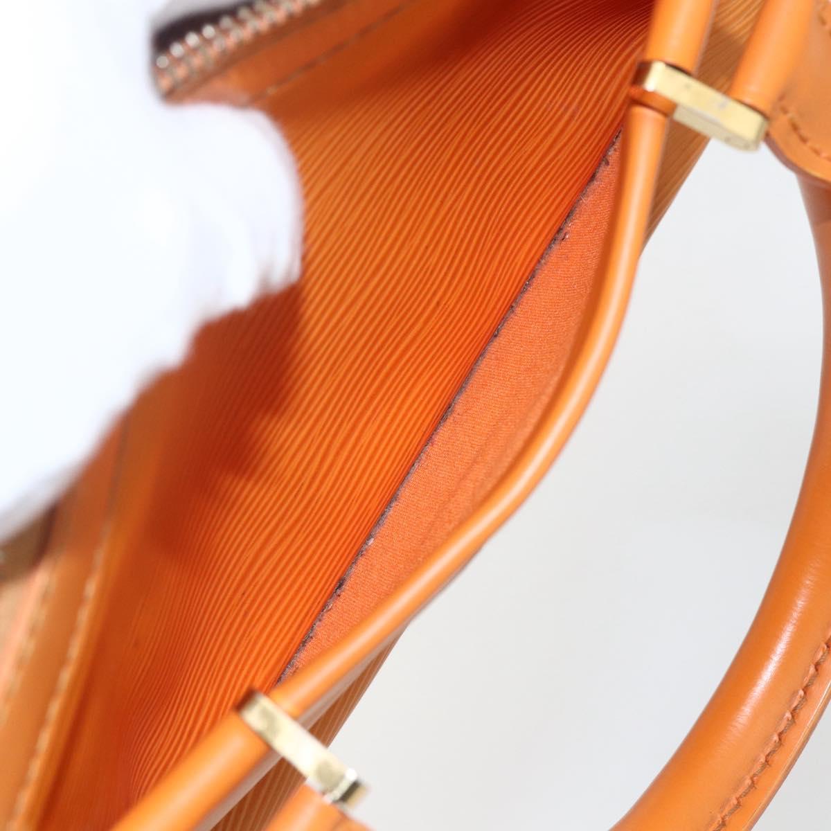 LOUIS VUITTON Epi Danura PM Bag 2Way Orange Mandarin M5891H LV Auth 152286V