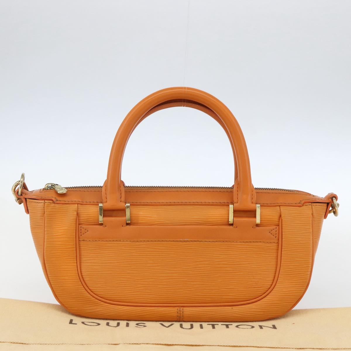 LOUIS VUITTON Epi Danura PM Bag 2Way Orange Mandarin M5891H LV Auth 152286V
