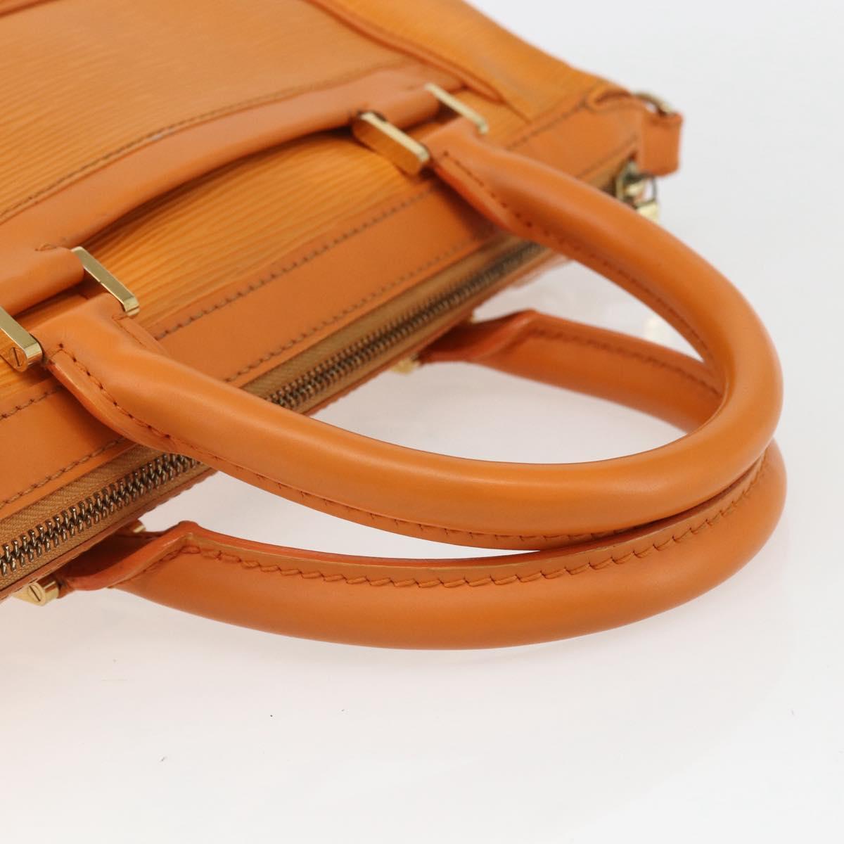 LOUIS VUITTON Epi Danura PM Bag 2Way Orange Mandarin M5891H LV Auth 152286V