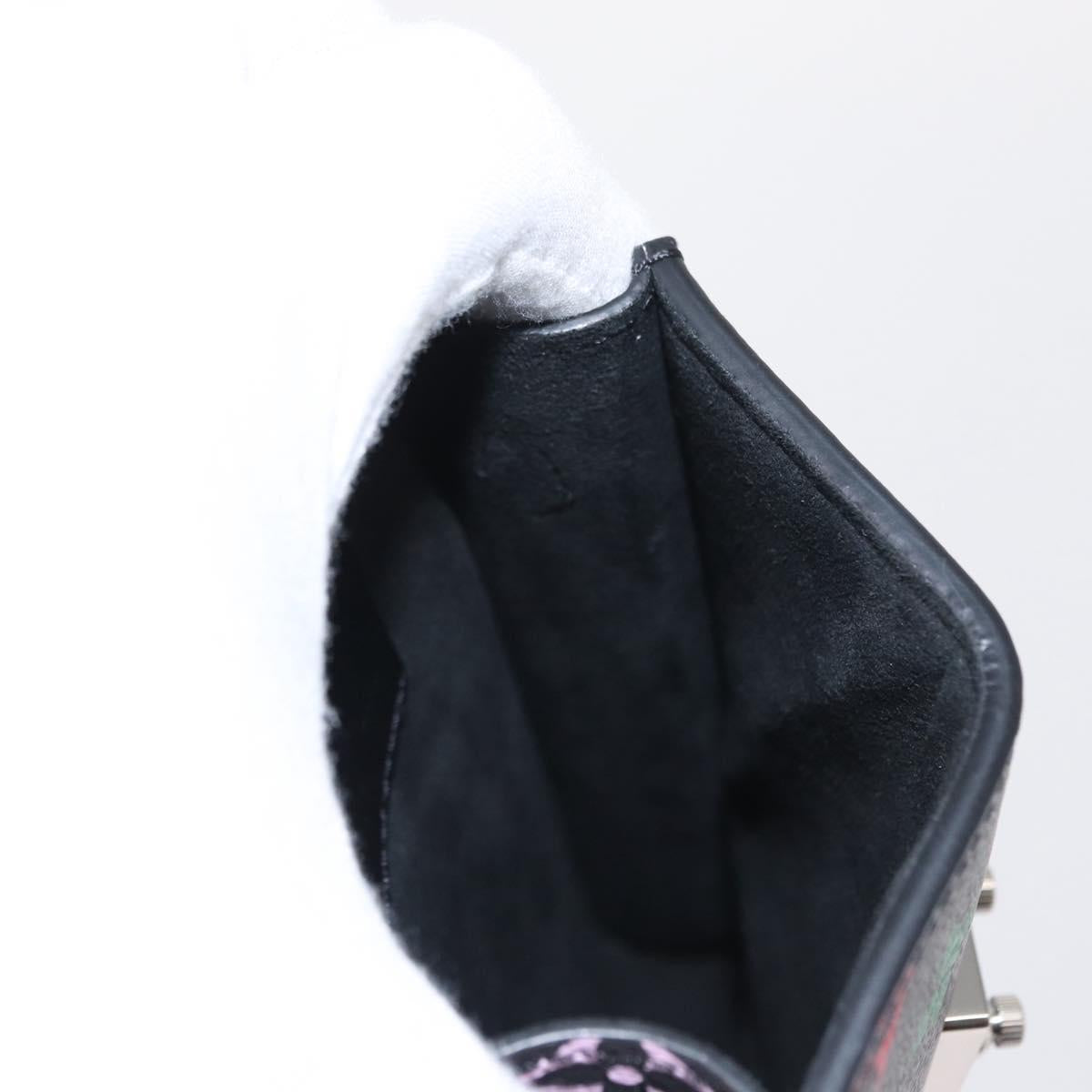 LOUIS VUITTON Monogram Multicolor Phone Pouch Metis Black M14098 Auth 152288SM