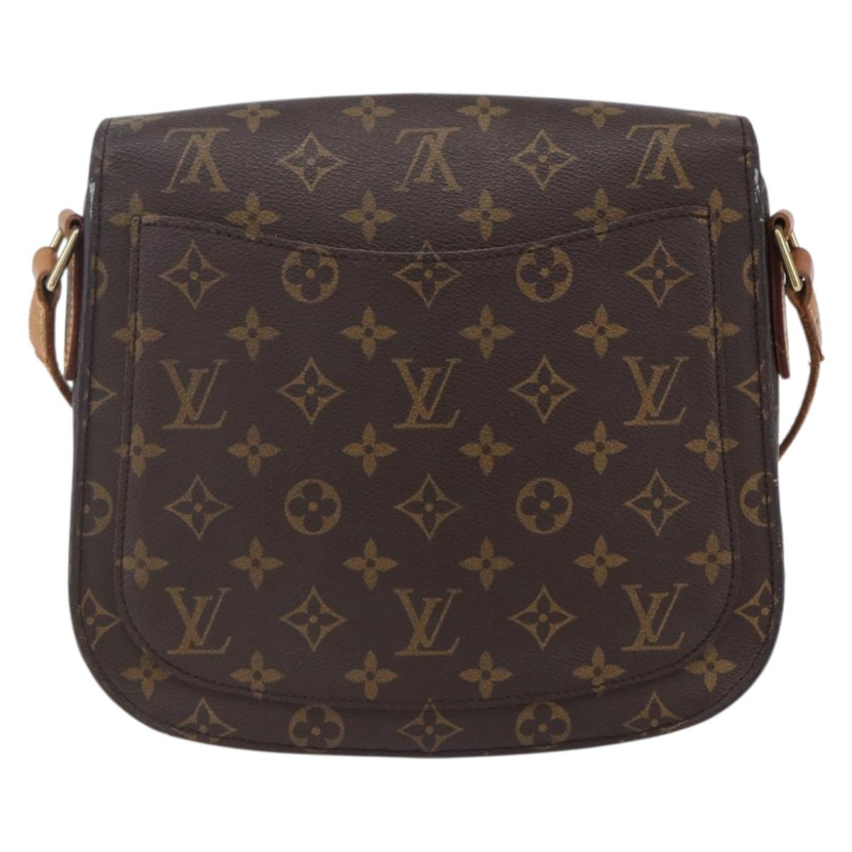 LOUIS VUITTON Monogram Saint Cloud GM Shoulder Bag M51242 LV Auth 152301
