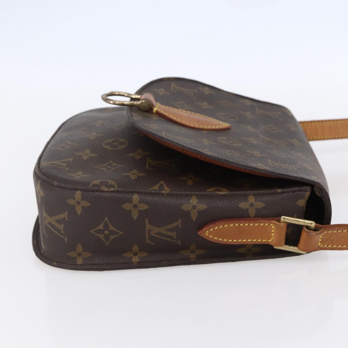 LOUIS VUITTON Monogram Saint Cloud GM Shoulder Bag M51242 LV Auth 152301