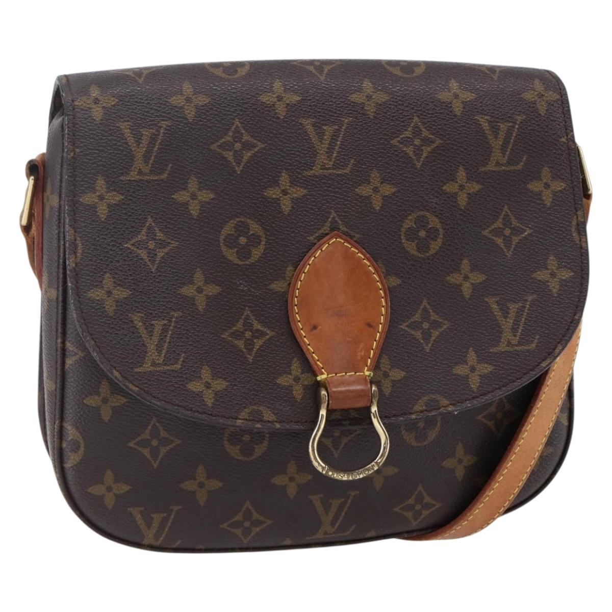 LOUIS VUITTON Monogram Saint Cloud GM Shoulder Bag M51242 LV Auth 152302