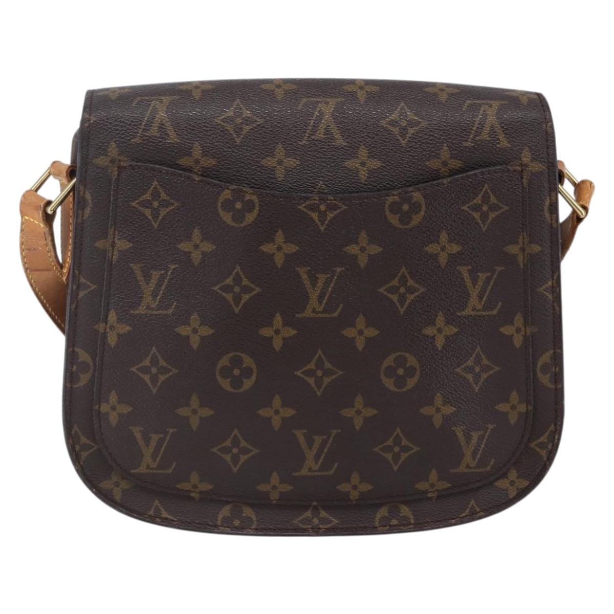 LOUIS VUITTON Monogram Saint Cloud GM Shoulder Bag M51242 LV Auth 152302