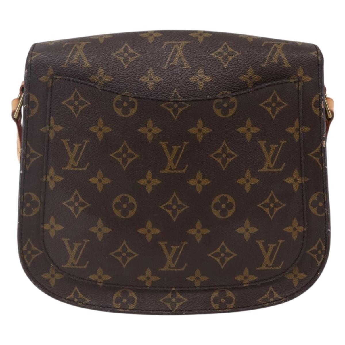 LOUIS VUITTON Monogram Saint Cloud GM Shoulder Bag M51242 LV Auth 152303