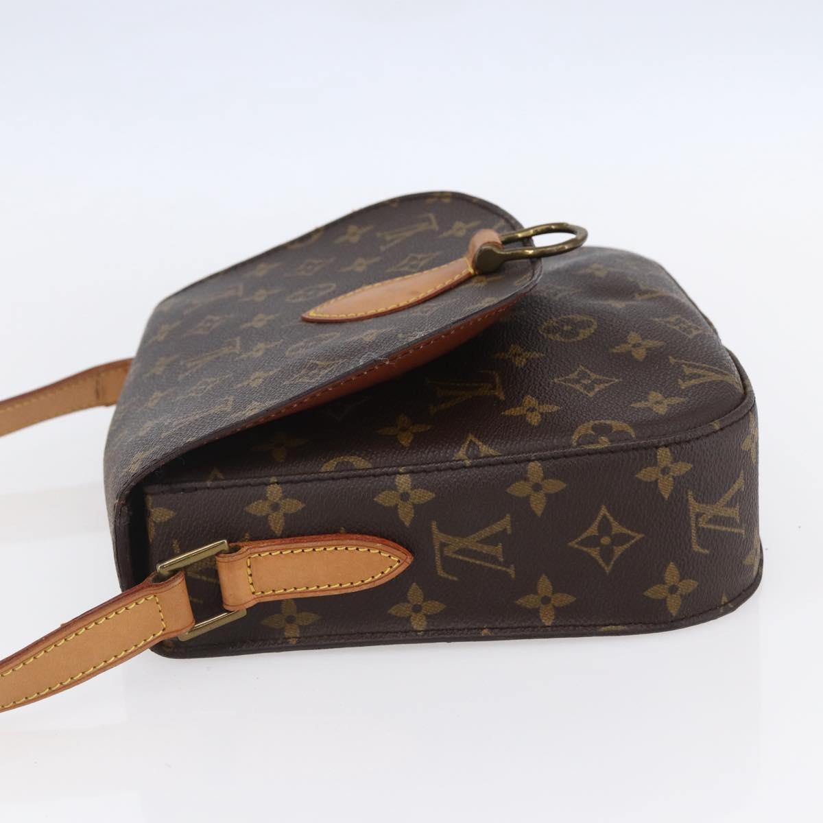 LOUIS VUITTON Monogram Saint Cloud GM Shoulder Bag M51242 LV Auth 152303