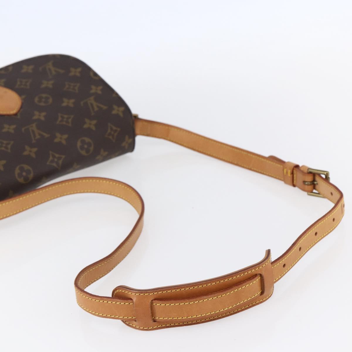 LOUIS VUITTON Monogram Saint Cloud GM Shoulder Bag M51242 LV Auth 152303