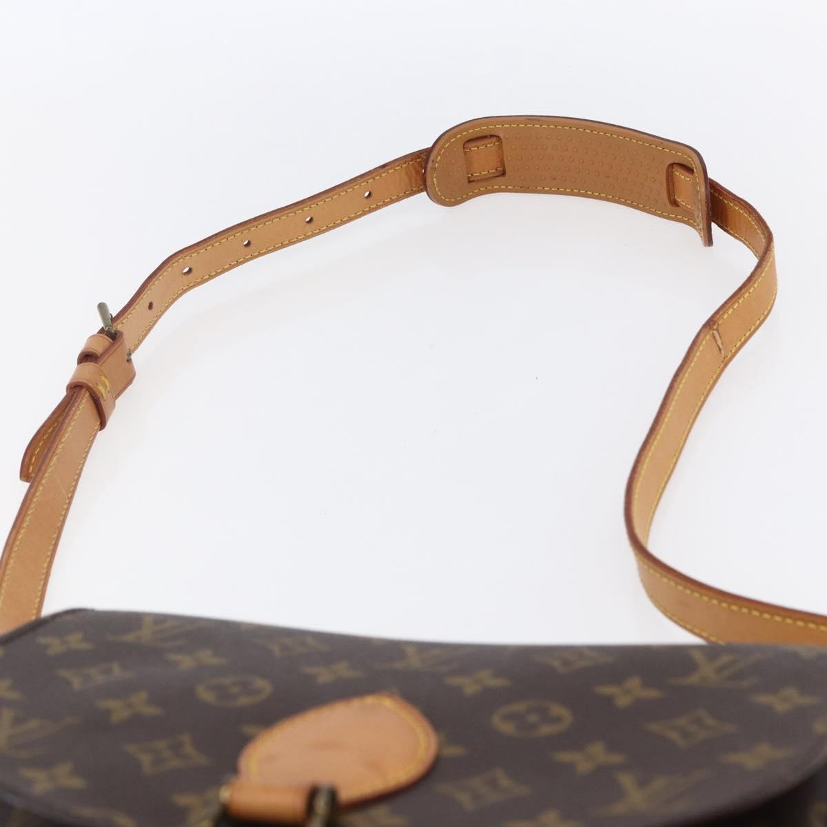 LOUIS VUITTON Monogram Saint Cloud GM Shoulder Bag M51242 LV Auth 152303