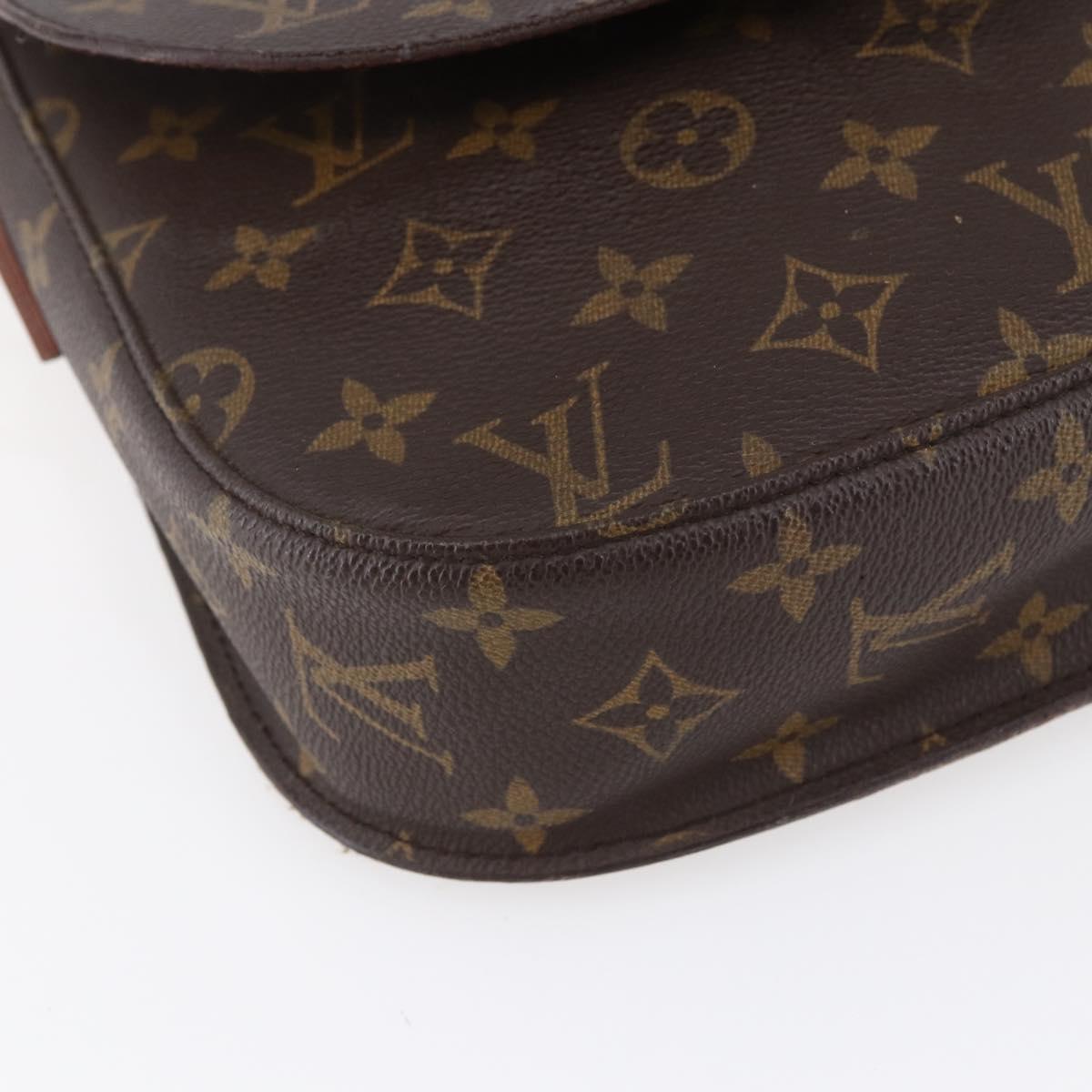 LOUIS VUITTON Monogram Saint Cloud GM Shoulder Bag M51242 LV Auth 152304